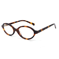 luxury designer small oval optical frames